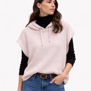 Oversized Cyrus sleeveless hoodie, vest